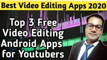 Top 3 Best Free Video Editing Android Apps 2020 in Hindi | Best Free Professional Video Editor for Android | Crazin Tech