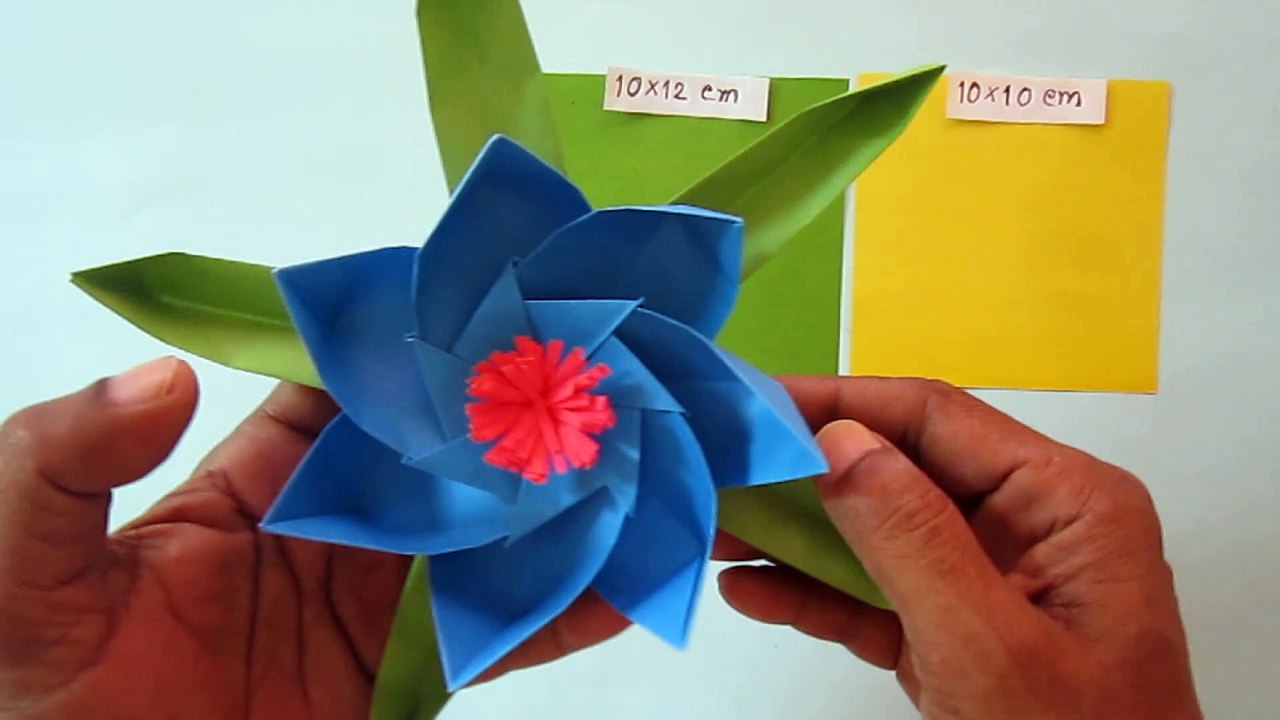 How to make paper flowers