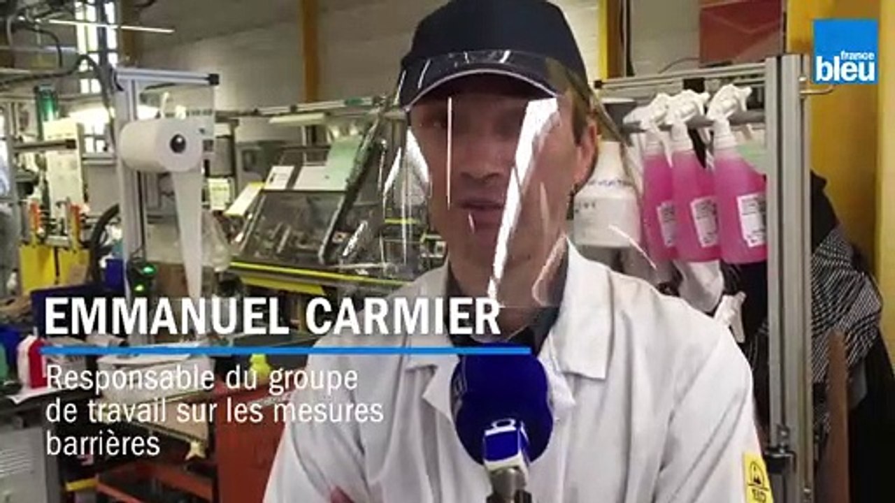 Somfy à Cluses (Haute-Savoie) : quelles mesures barrières contre le Covid-19 ?