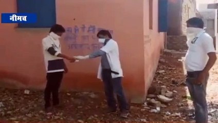 नीमच- धनेरियाकला में 21 महिला-पुरुष का हुआ स्वास्थ्य परीक्षण
