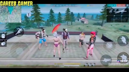 FREE FIRE ON TIKTOK !! FREE FIRE FUNNY MOMENTS !! GARENA FREE FIRE Ft. sk sabir boss