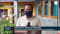 Banjir Aceh Belum Surut, Ratusan Keluarga Mengungsi di SD