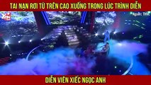 Gameshow Việt cũng từng có tai nạn rơi từ trên cao khi đang biểu diễn nhào lộn