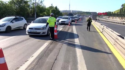 15 TEMMUZ ŞEHİTLER KÖPRÜSÜ'NDE DENETİM