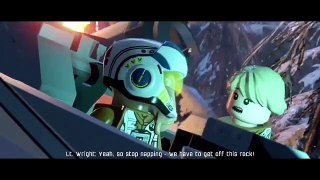 Lego Star Wars The Force Awakens Escape From Starkiller Base DLC All Cutscenes