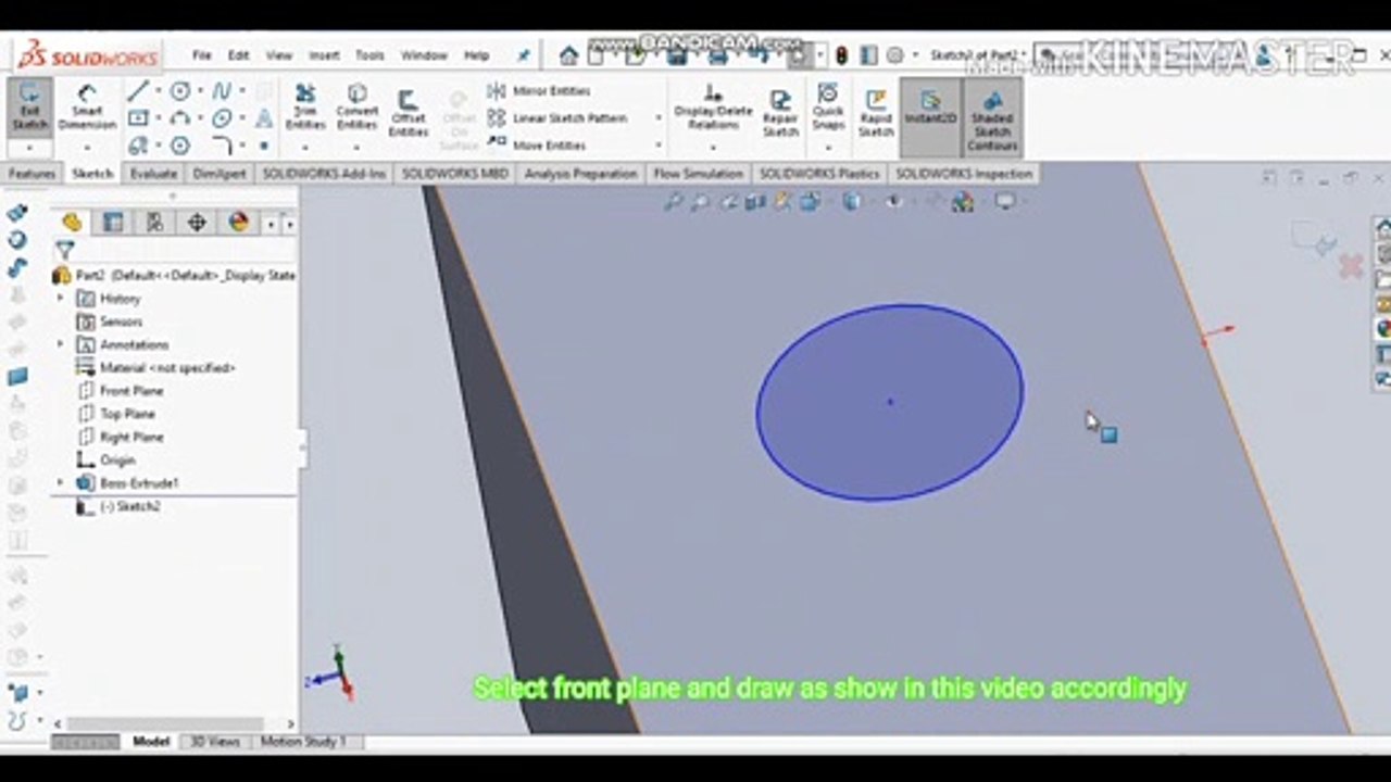 Extrude Cut and Revolve Cut Command Use in Solidworks