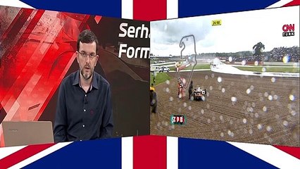 Lewis Hamilton'da Spin Atıyor  İngiltere 2008  CnnTürk