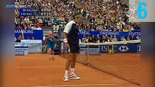 Top 10 Luckiest ATP Tennis Shots