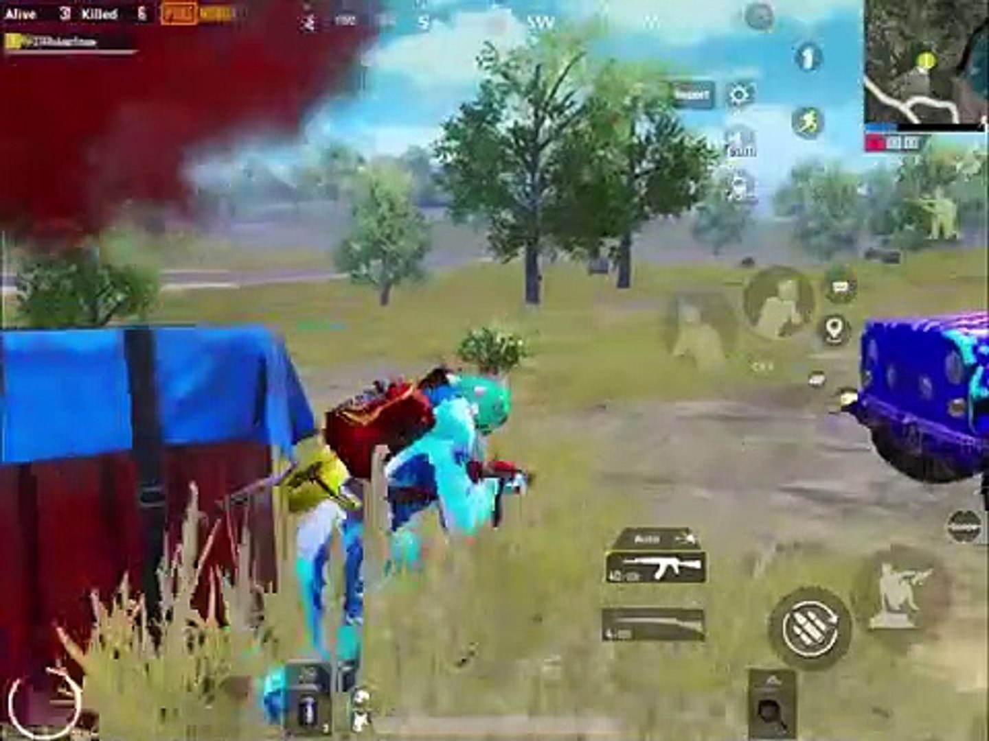 ⁣Pubg mobile gamingvideos. Pubg sneak attack   .