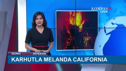 Скачать видео: Karhutla Landa California, Hanguskan 150 Hektar Lahan