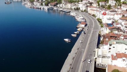 Sokağa Çıkma Kısıtlaması Sonrası Bebek Sahili Bomboş Kaldı