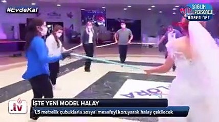 Koronavirüs Tedbirli Düğün..