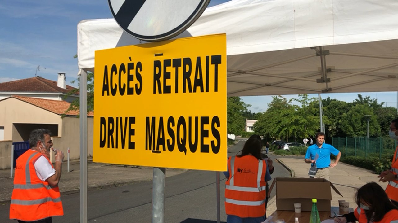 Distribution de masques en drive : l’avis d’un automobiliste