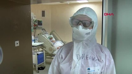 ANKARA Koronavirüsü yenen doktor, yoğun bakımda iş başı yaptı
