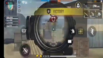 Free Fire AWM Snipping Challenge