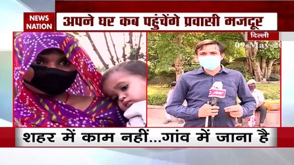 Lockdown: Workers migrating from Delhi by road