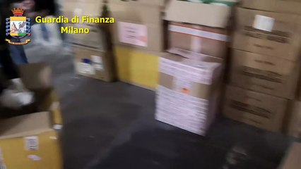 Milano - Sequestrate 360mila mascherine non autorizzate (09.05.20)