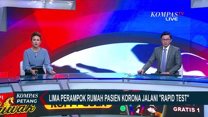Nasib 5 Perampok di Rumah Pasien Positif Corona yang Harus Jalani Rapid Test