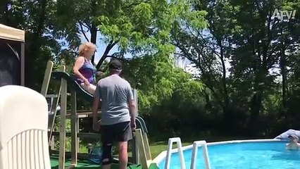 Funny Situations Pool Fails |funny video