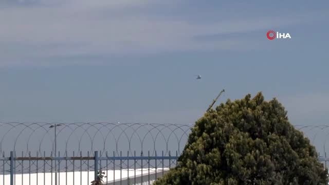 - Cumhurbaşkanı Recep Tayyip Erdoğan incelemelerde bulunmak üzere Atatürk Havalimanı içerisinde...