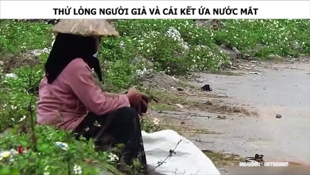 THỬ LÒNG NGƯỜI GIÀ VÀ CÁI KẾT ỨA NƯỚC MẮT