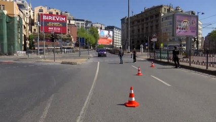 Polis kontrol noktalarında denetimleri sürdürüyor