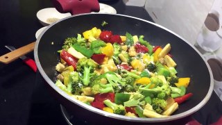 Healthy salad at home in 10 minutes