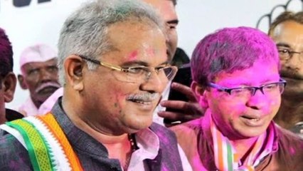 श्री भुपेश बघेल का राजनीतिक सफर - POLITICAL CARRIER OF BHUPESH BAGHEL