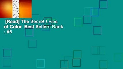 [Read] The Secret Lives of Color  Best Sellers Rank : #5