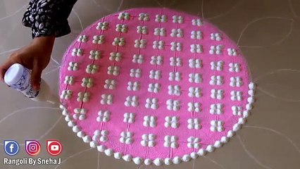 Big colourful ,diwali rangoli,  Attractive colourful ,and multicolored ,rangoli for diwali ,festival