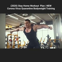 2020 stay at home workout plan new corona virus quarantine body weight taining
