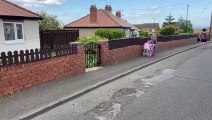 Adorable Sunderland schoolgirl delivers VE Day treats to elderly neighbours