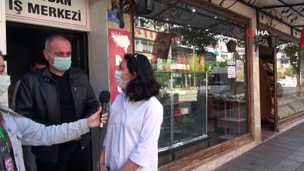 Gemlik'te kuaförler dezenfekte edildi