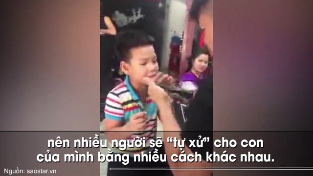 Dùng kìm tự nhổ răng cho con trai, ông bố bị dân mạng “ném đá” tới tấp