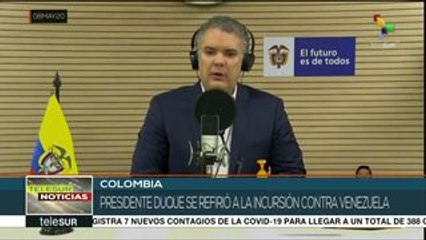 Pdte. colombiano se refirió a la fallida incursión armada en Venezuela