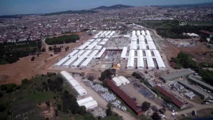 Cumhurbaşkanı Erdoğan, yapımı devam eden hastaneleri inceledi
