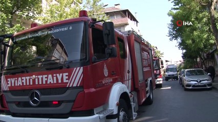 Kısıtlamaya rağmen sokağa çıkıp yangını izlediler