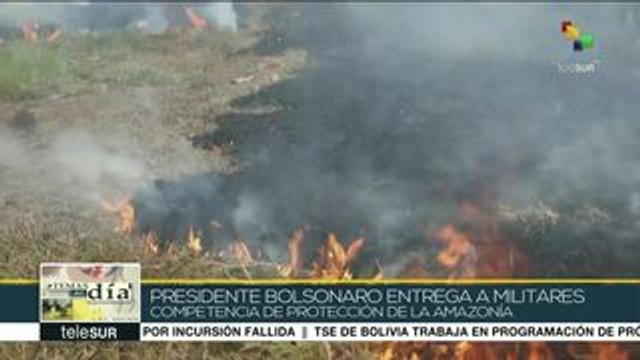 Brasil: Bolsonaro entrega a militares competencias sobre el Amazonas