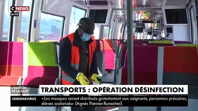 Coronavirus - Voici comment la SNCF désinfecte les rames avant l'arrivée des passagers pour tenter de combattre le COVID19