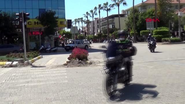 ANTALYA Motosikletlilerden Kızılay'a kan bağışı