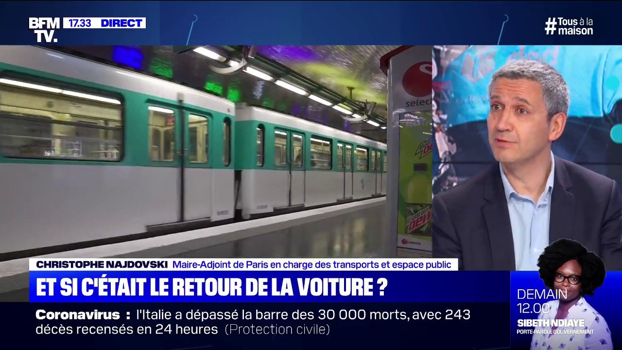 "Démobilité": le maire-adjoint de Paris chargé des transports encourage le recours au télétravail