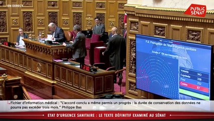 Etat d’urgence sanitaire : Larcher saisira le Conseil constitutionnel