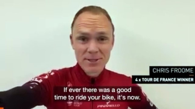Tour de France - Chris Froome : If ever there was good time to ride your bike, it's now !