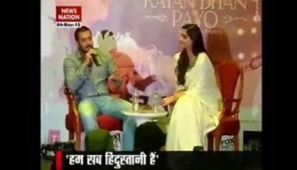 Salman Khan breaks silence over intolerance row, says we all are Hindustani