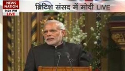 Modi addresses UK Parliament