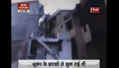 A building collapse caught on camera!