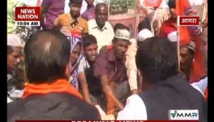 100 people fraudulently converted in Agra?