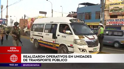 Edición Mediodía: Realizaron operativos en unidades de transporte público