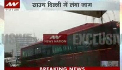 Exclusive: Massive traffic jams in Delhi
