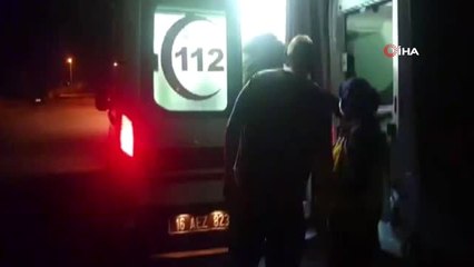 Köpeklerin saldırısından kaçtı, kaza yaptı: 2 yaralı